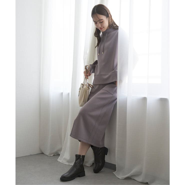 GOKU楽ダンボールタイトスカート | ikka  | 詳細画像10 