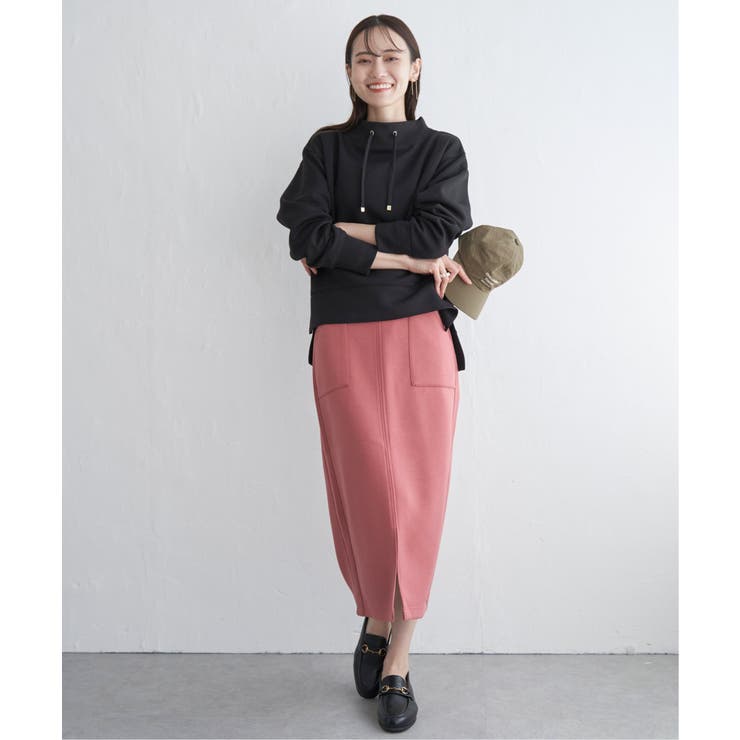 GOKU楽ダンボールタイトスカート | ikka  | 詳細画像16 