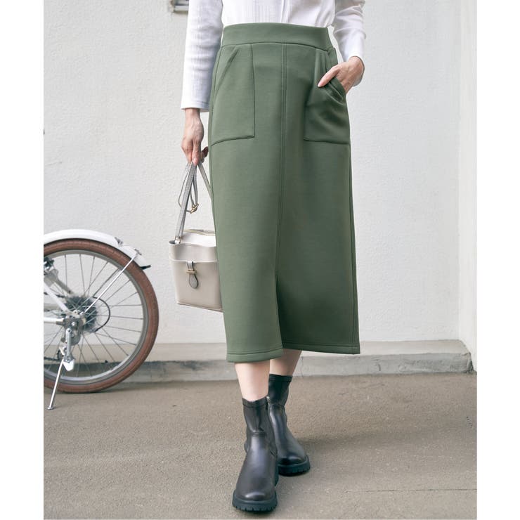 GOKU楽ダンボールタイトスカート | ikka  | 詳細画像17 