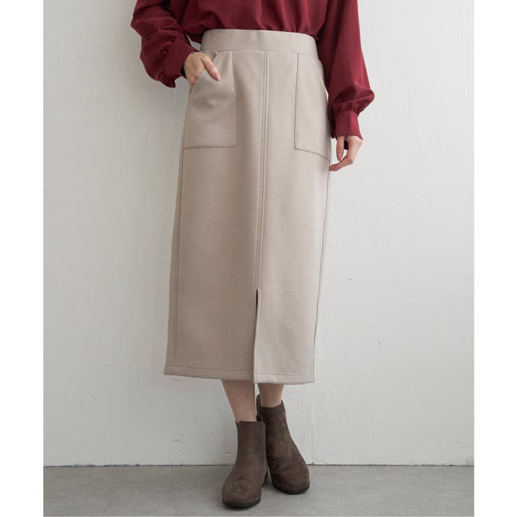 GOKU楽ダンボールタイトスカート | ikka  | 詳細画像25 