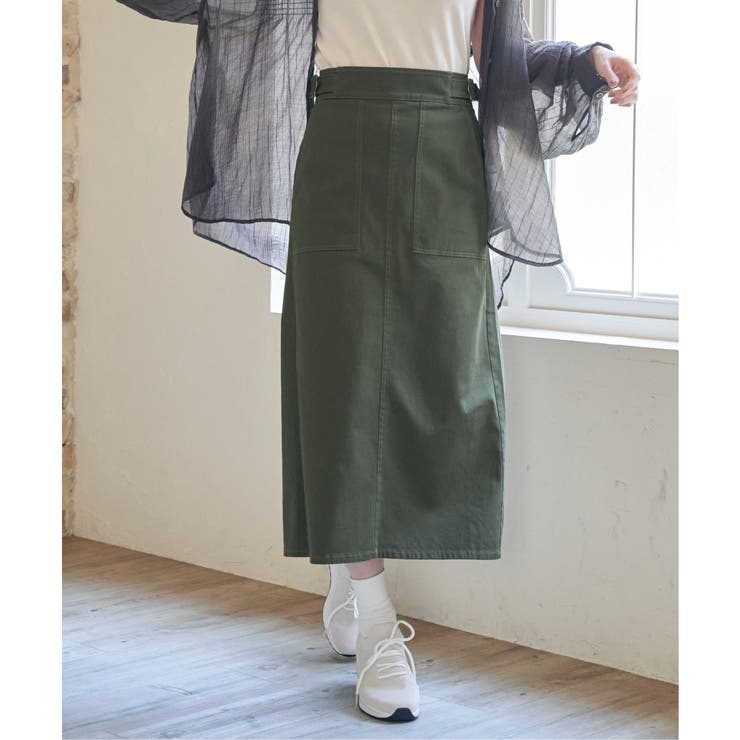 【雑誌InRed10月号掲載】ストレッチIラインスカート | ikka  | 詳細画像11 