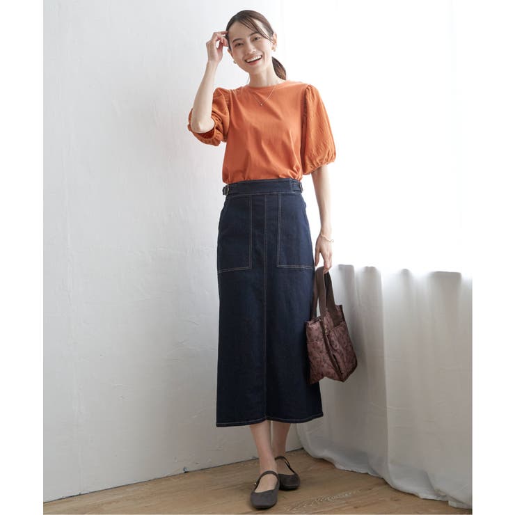 【雑誌InRed10月号掲載】ストレッチIラインスカート | ikka  | 詳細画像22 