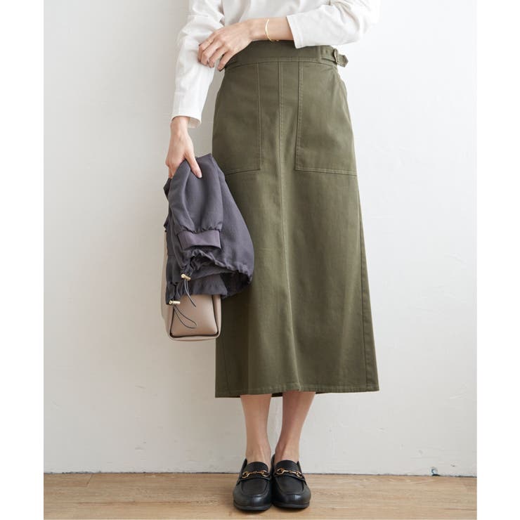 【雑誌InRed10月号掲載】ストレッチIラインスカート | ikka  | 詳細画像3 