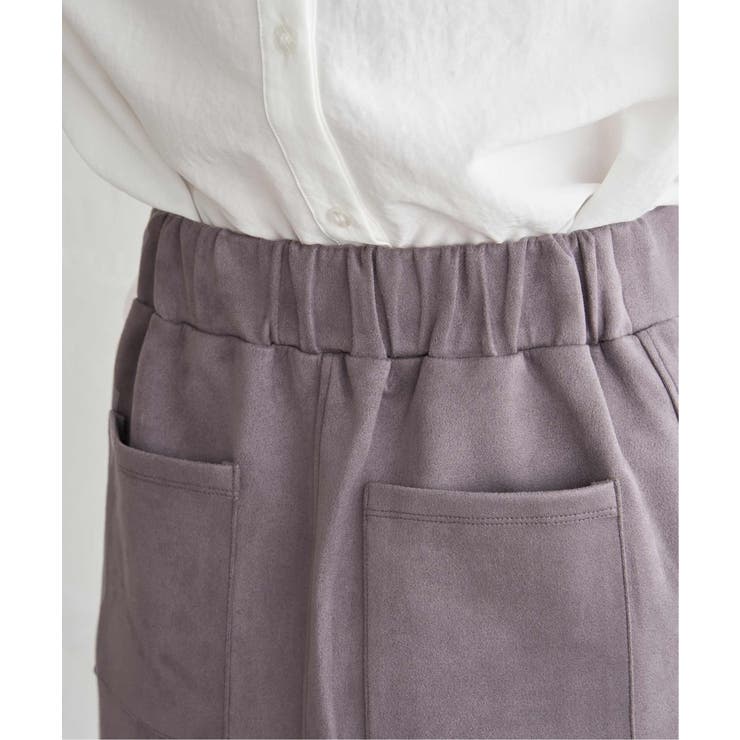 GOKU楽フェイクスエードスカート | ikka  | 詳細画像29 