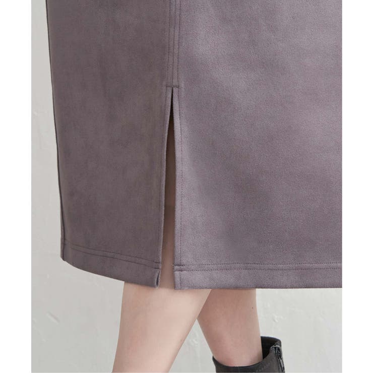 GOKU楽フェイクスエードスカート | ikka  | 詳細画像30 