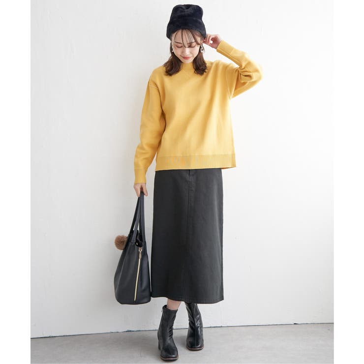 ボンディングロングスカート | ikka  | 詳細画像11 