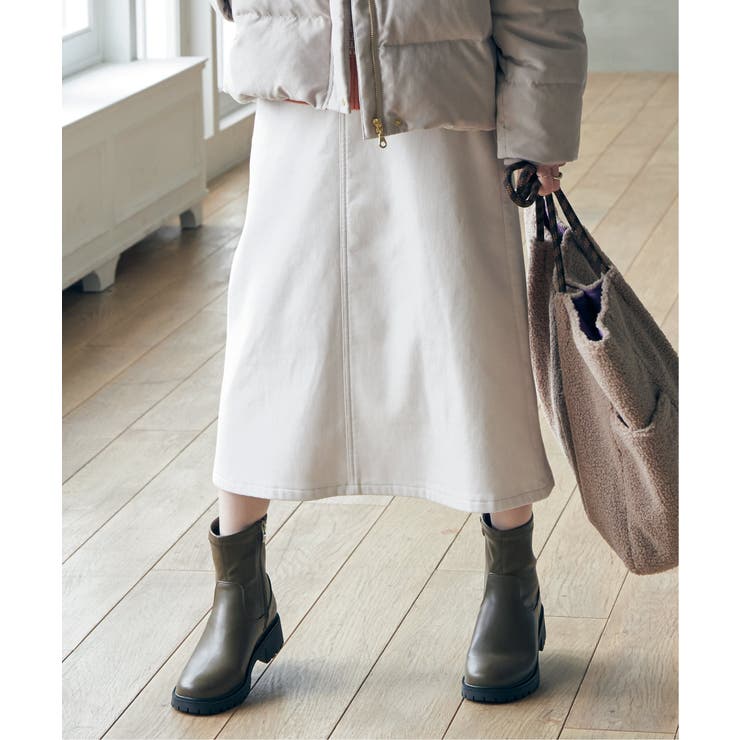 ボンディングロングスカート | ikka  | 詳細画像12 