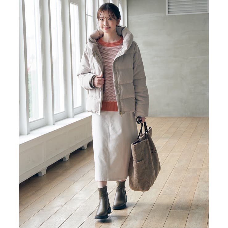 ボンディングロングスカート | ikka  | 詳細画像15 