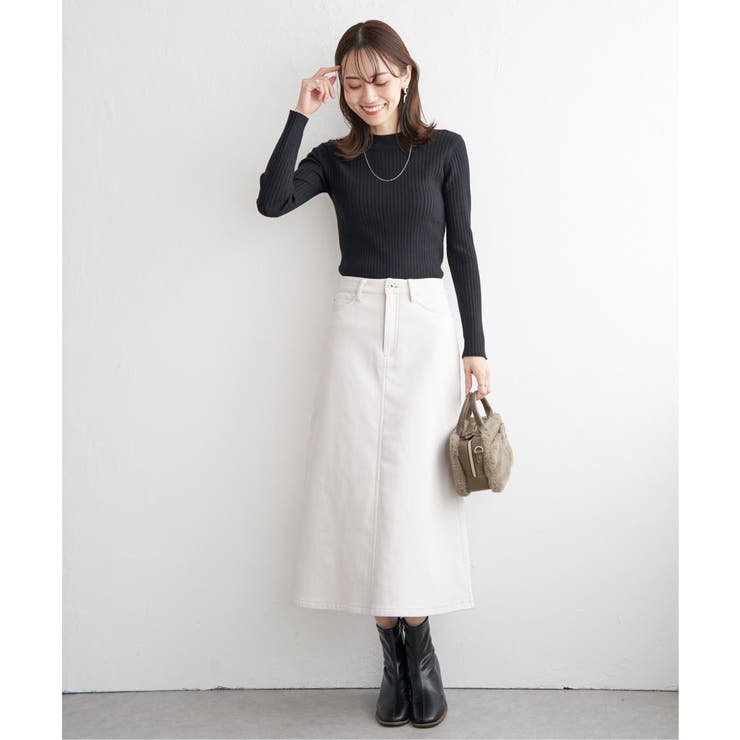 ボンディングロングスカート | ikka  | 詳細画像16 