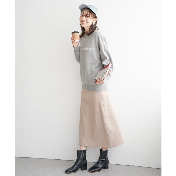 ボンディングロングスカート | ikka  | 詳細画像23 