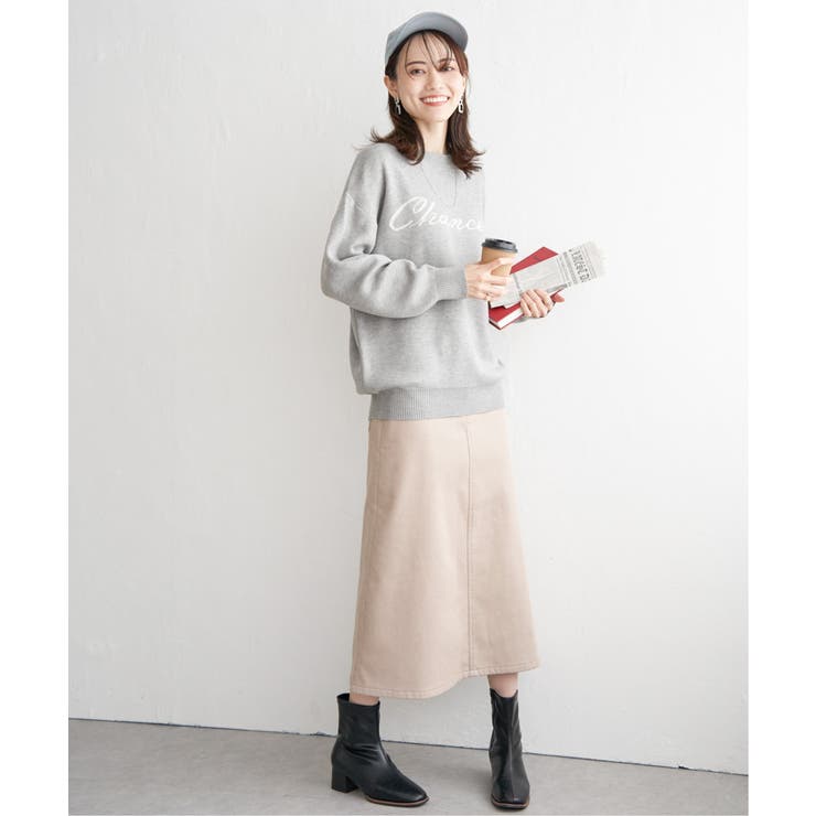 ボンディングロングスカート | ikka  | 詳細画像25 