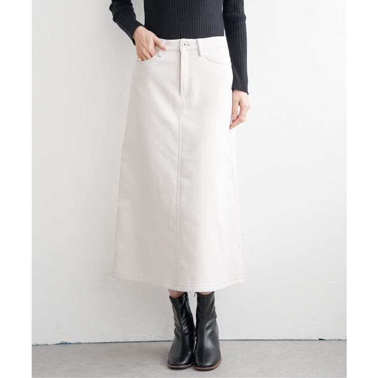 ボンディングロングスカート | ikka  | 詳細画像28 