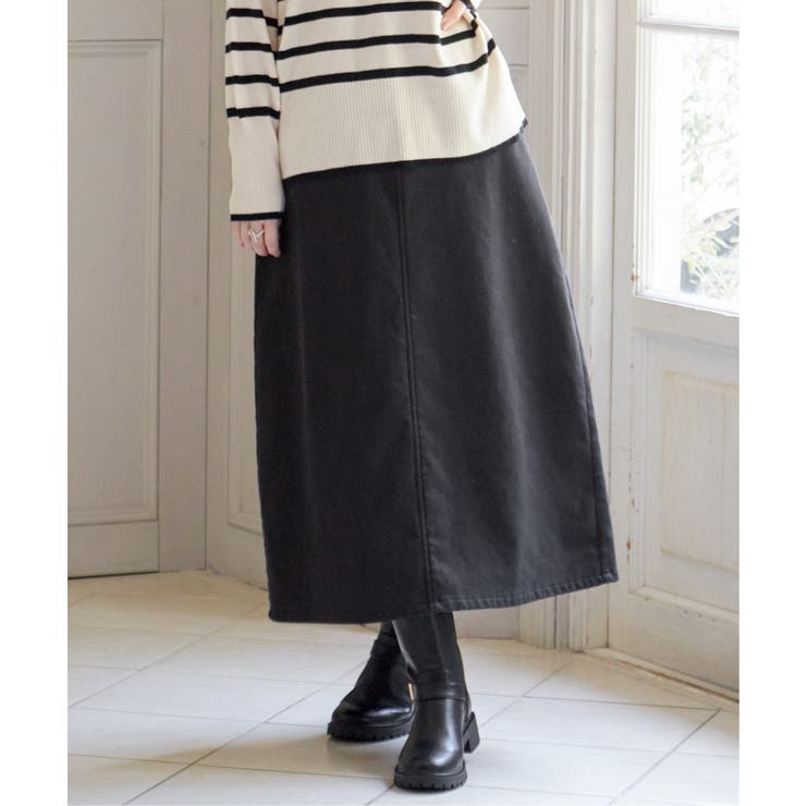 ボンディングロングスカート | ikka  | 詳細画像2 