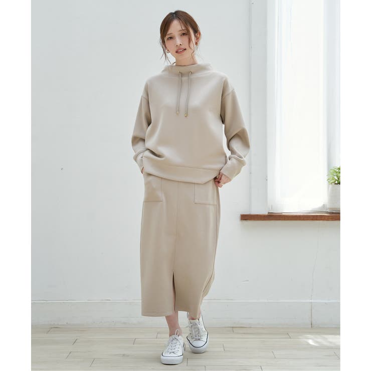 GOKU楽鹿の子ダンボールスカート | ikka  | 詳細画像9 