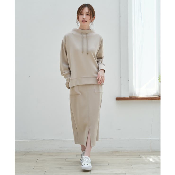 GOKU楽鹿の子ダンボールスカート | ikka  | 詳細画像10 