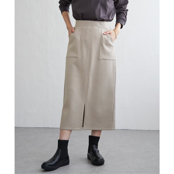 GOKU楽鹿の子ダンボールスカート | ikka  | 詳細画像12 