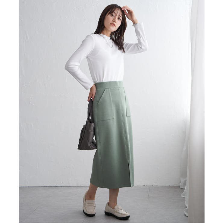 GOKU楽鹿の子ダンボールスカート | ikka  | 詳細画像19 