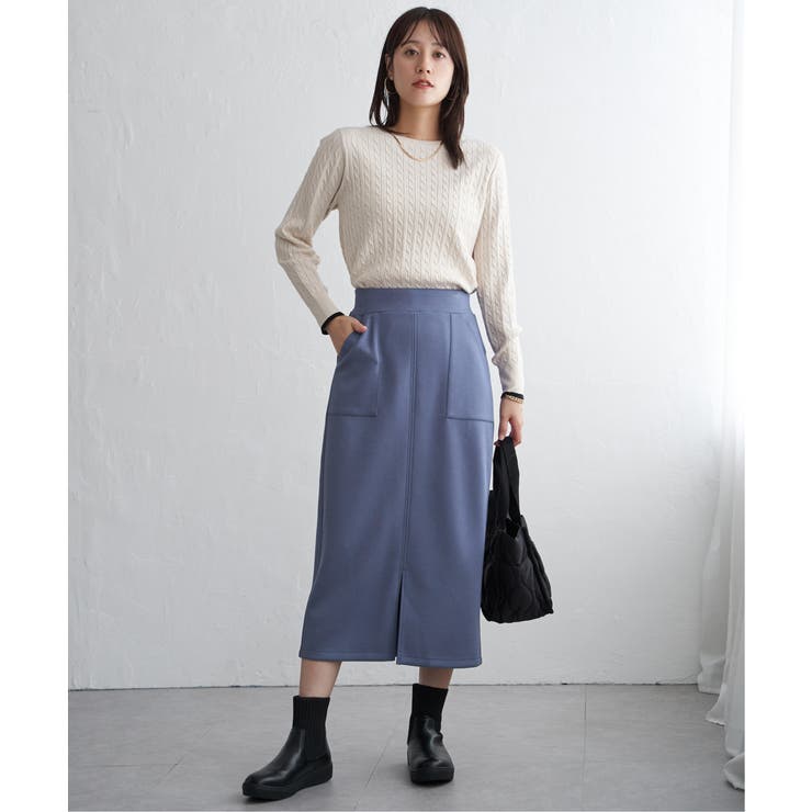 GOKU楽鹿の子ダンボールスカート | ikka  | 詳細画像22 