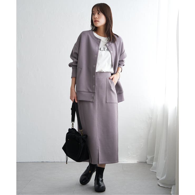 GOKU楽鹿の子ダンボールスカート | ikka  | 詳細画像25 