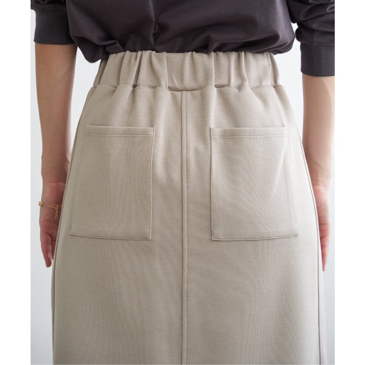 GOKU楽鹿の子ダンボールスカート | ikka  | 詳細画像31 