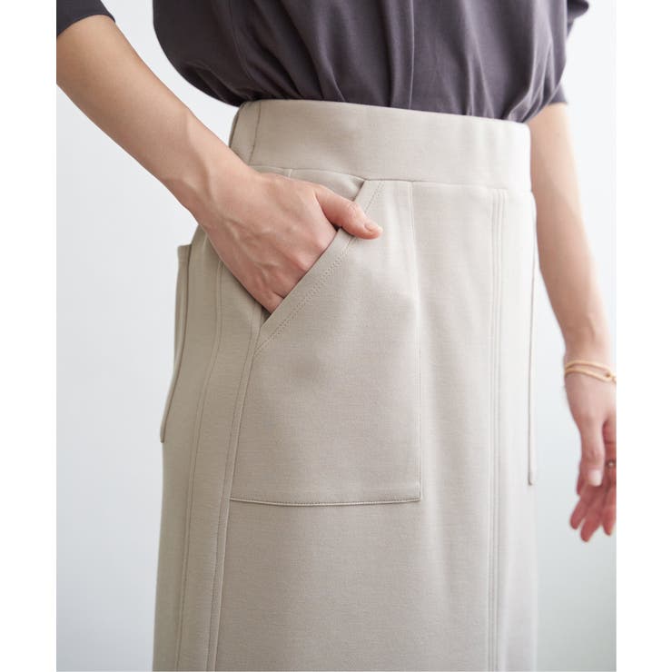 GOKU楽鹿の子ダンボールスカート | ikka  | 詳細画像32 