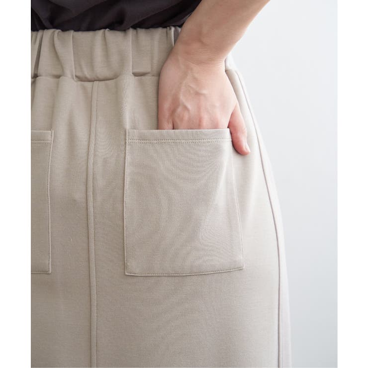 GOKU楽鹿の子ダンボールスカート | ikka  | 詳細画像34 