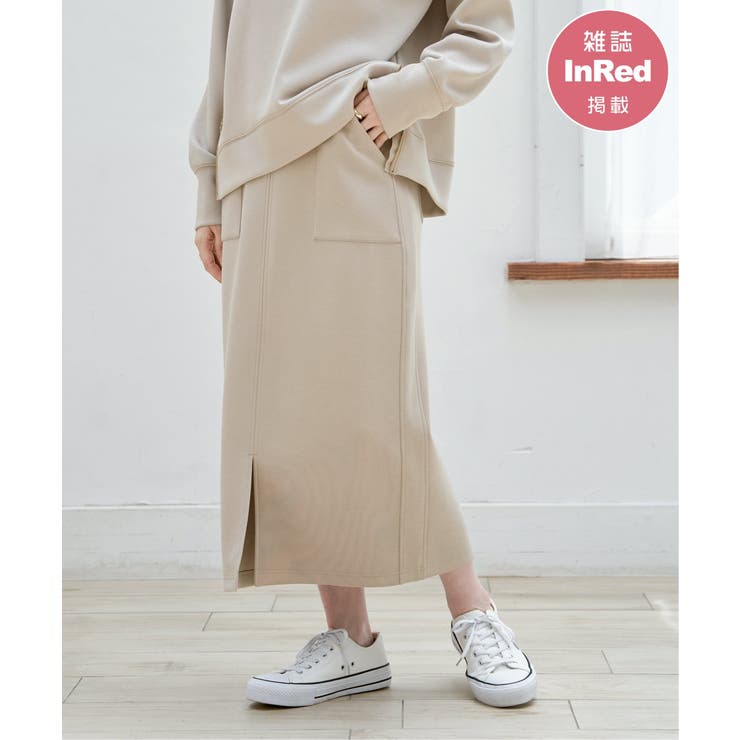 GOKU楽鹿の子ダンボールスカート | ikka  | 詳細画像1 