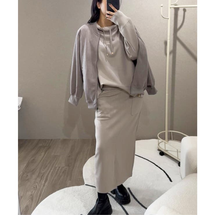 GOKU楽鹿の子ダンボールスカート | ikka  | 詳細画像3 