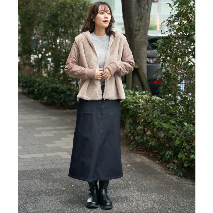 ボンディングベイカースカート | ikka  | 詳細画像11 