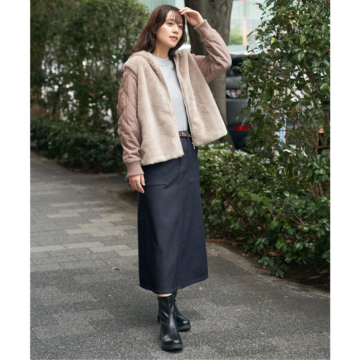 ボンディングベイカースカート | ikka  | 詳細画像12 