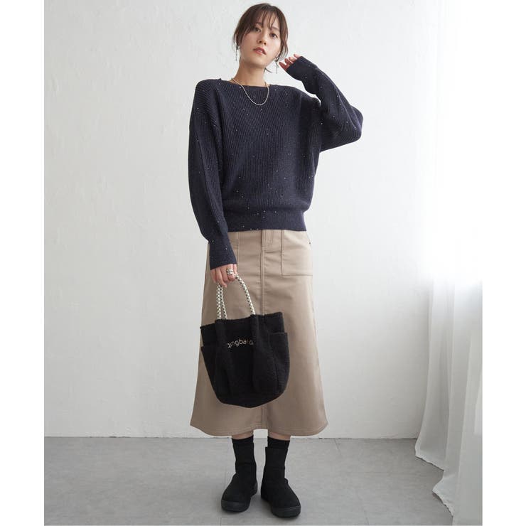 ボンディングベイカースカート | ikka  | 詳細画像22 