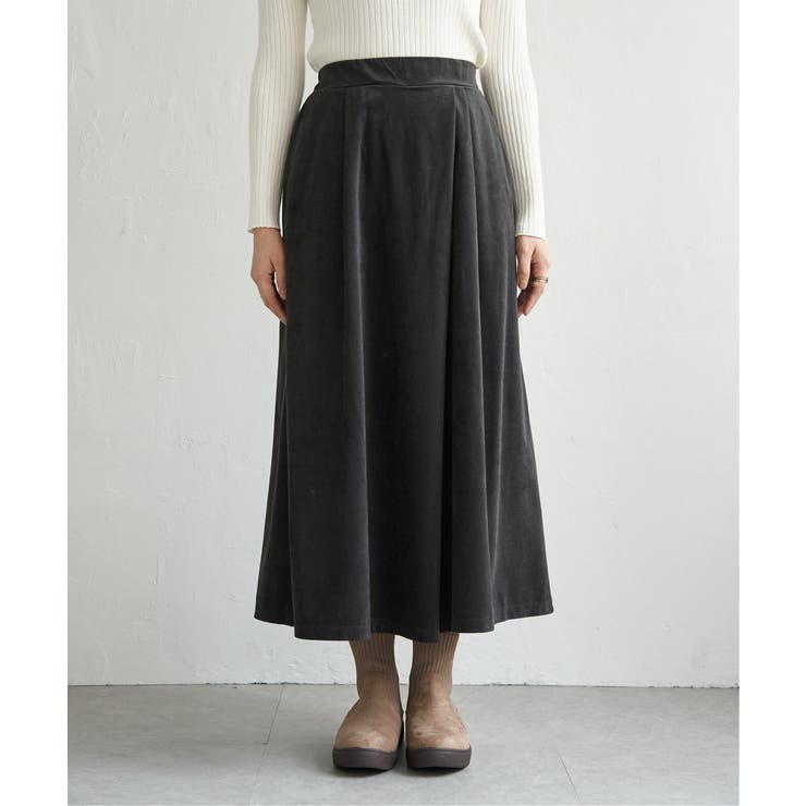 ベロアツイルラップ風スカーチョ | ikka  | 詳細画像31 