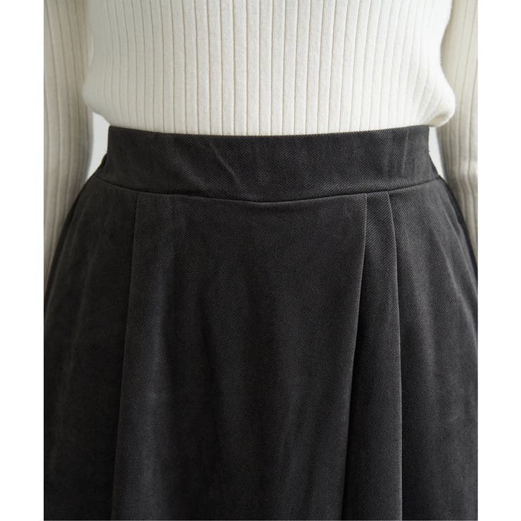 ベロアツイルラップ風スカーチョ | ikka  | 詳細画像32 