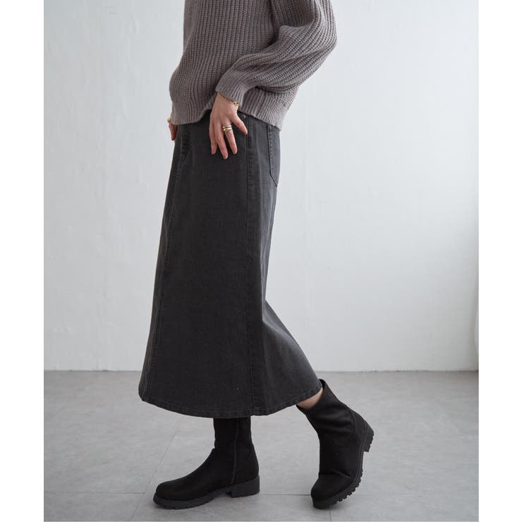 デニムロングスカート | ikka  | 詳細画像19 