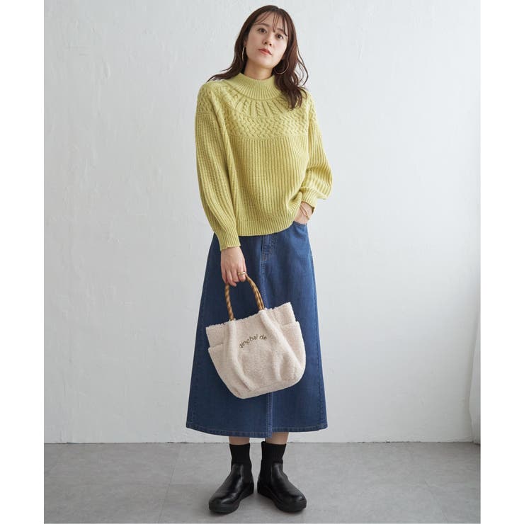 デニムロングスカート | ikka  | 詳細画像25 