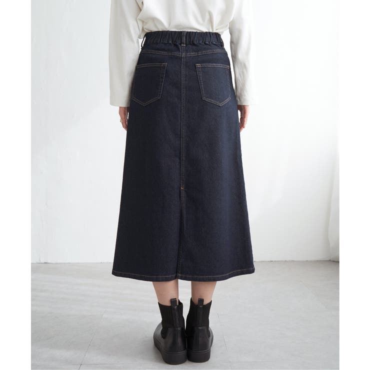 デニムロングスカート | ikka  | 詳細画像27 
