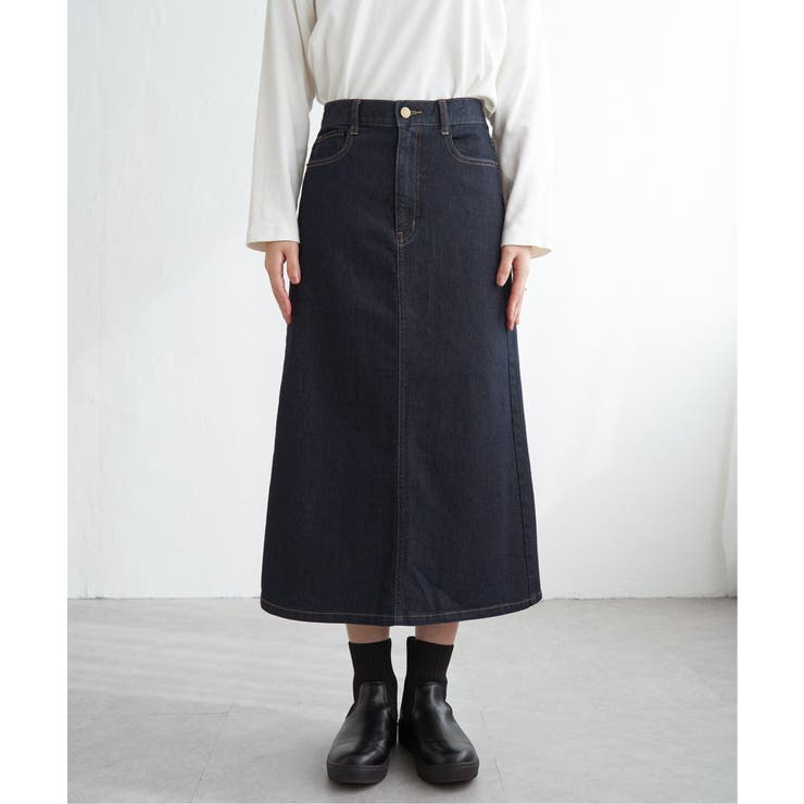 デニムロングスカート | ikka  | 詳細画像28 