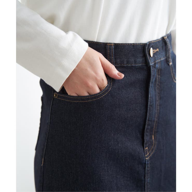 デニムロングスカート | ikka  | 詳細画像30 