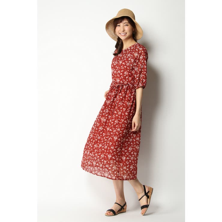 3wayドビー花柄ワンピース 品番 Ikaw Ikka イッカ のレディースファッション通販 Shoplist ショップリスト