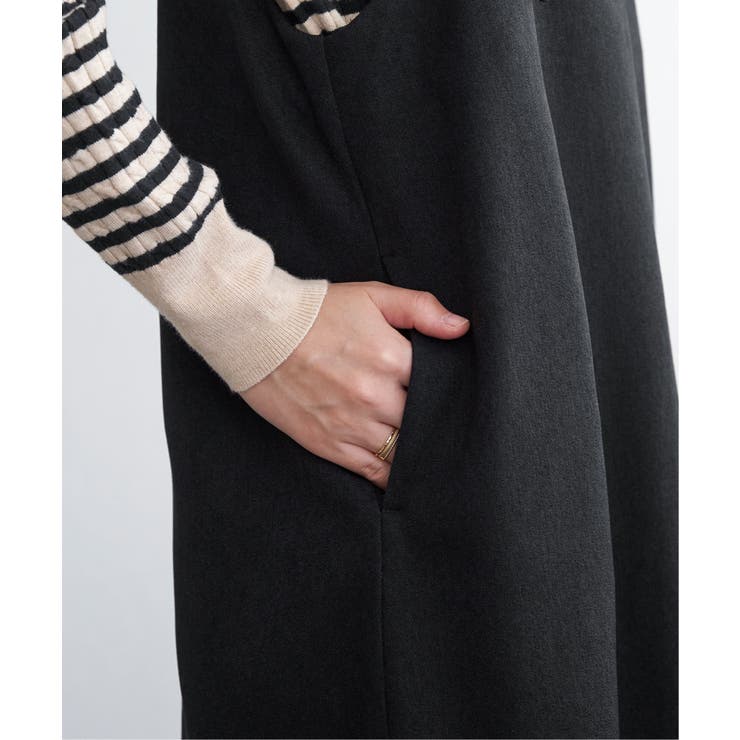 【親子コーデ】前後2WAYバックル付きジャンパースカート | ikka  | 詳細画像36 