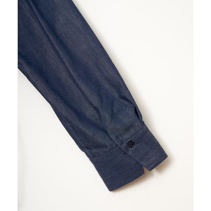 バンドカラーウエストドロストワンピース | ikka  | 詳細画像23 