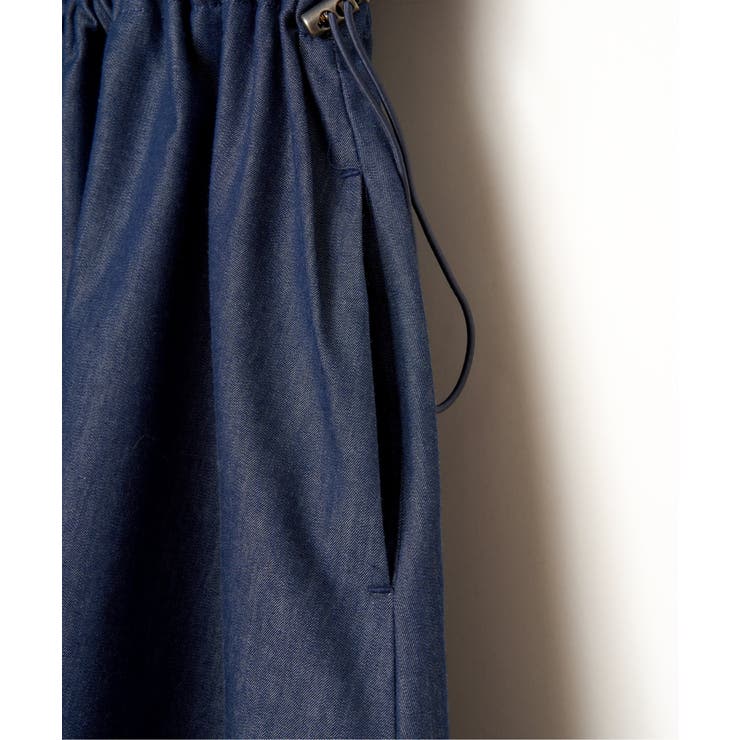 バンドカラーウエストドロストワンピース | ikka  | 詳細画像24 