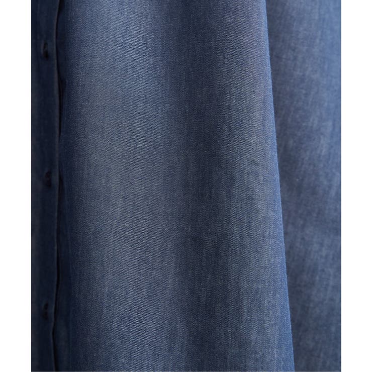 バンドカラーウエストドロストワンピース | ikka  | 詳細画像29 