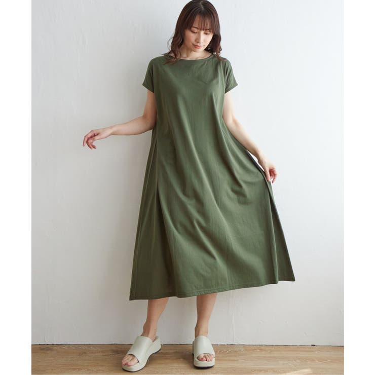 バックリボンカットワンピース | ikka  | 詳細画像2