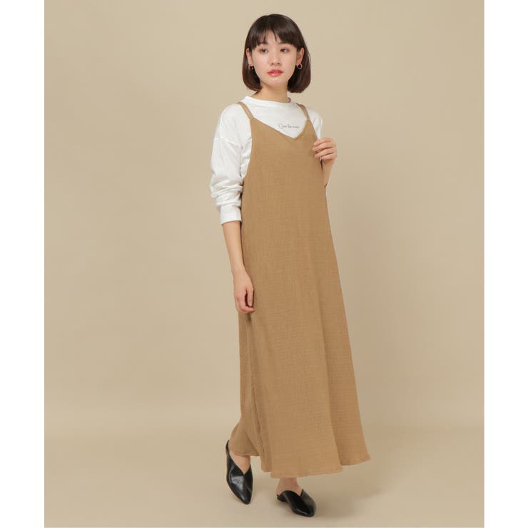 icb キャミワンピース 46 他3点おまとめ Louere ワンピース ショートニットトップス＋フレアキャミ