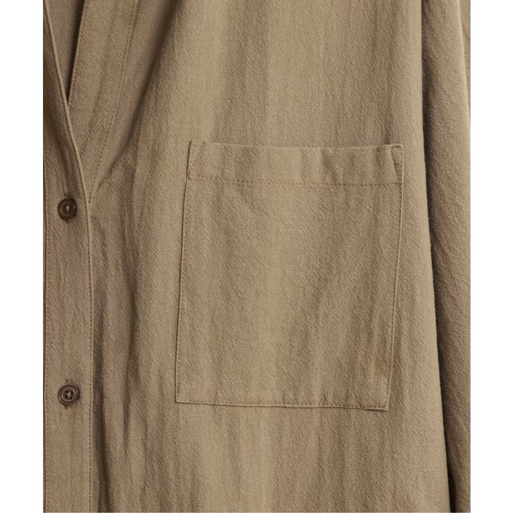 コットンスキッパーシャツワンピース | ikka  | 詳細画像24 