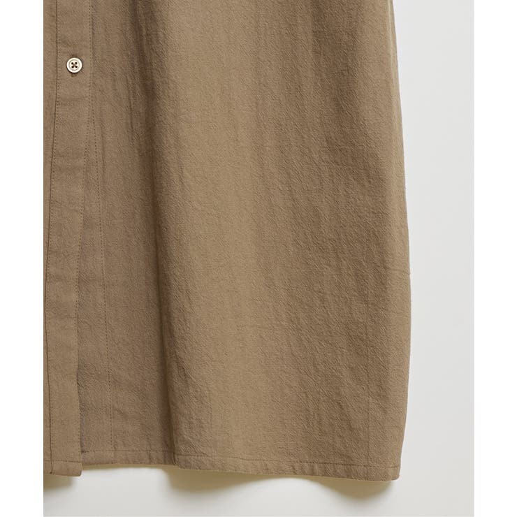 コットンスキッパーシャツワンピース | ikka  | 詳細画像29 
