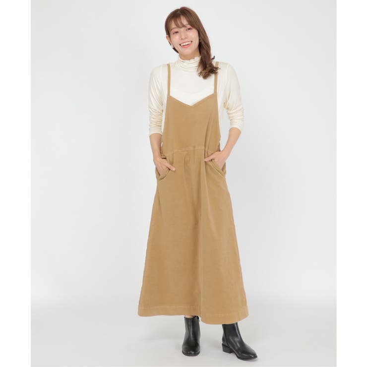 Wrangler コーデュロイジャンパースカート[品番：IKAW0013264]｜ikka 