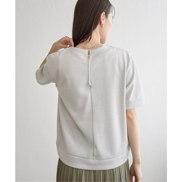 ラメパフプルオーバープリーツスカートセット | ikka  | 詳細画像18 