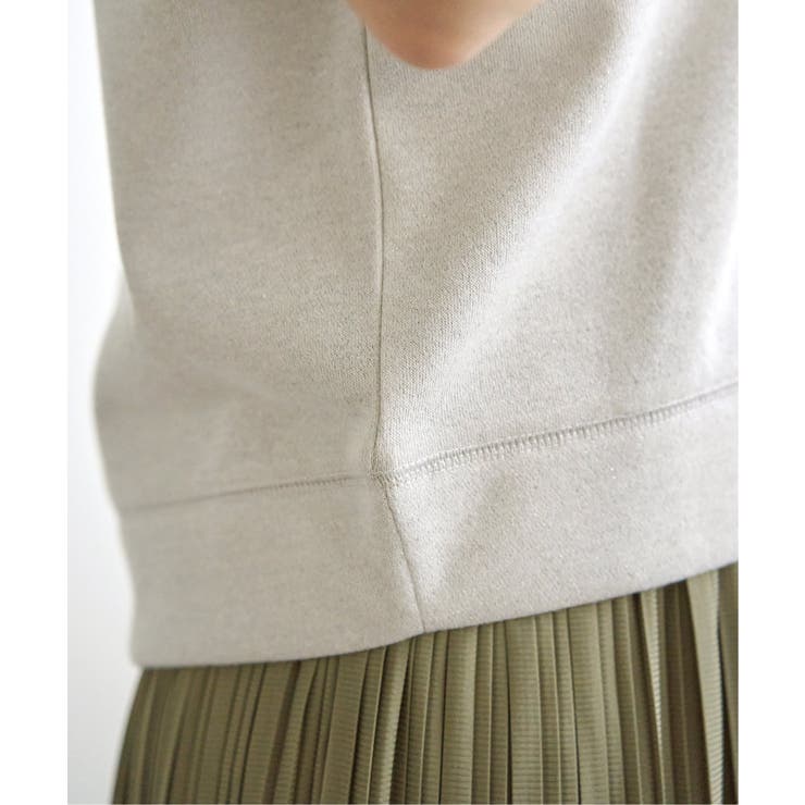ラメパフプルオーバープリーツスカートセット | ikka  | 詳細画像22 
